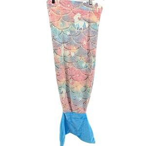 Mermaid Tail Blanket Unicorn Pastel Plush‎ Cozy Blanket